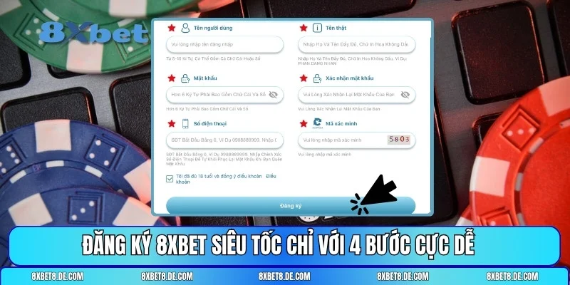 Đăng ký 8XBET